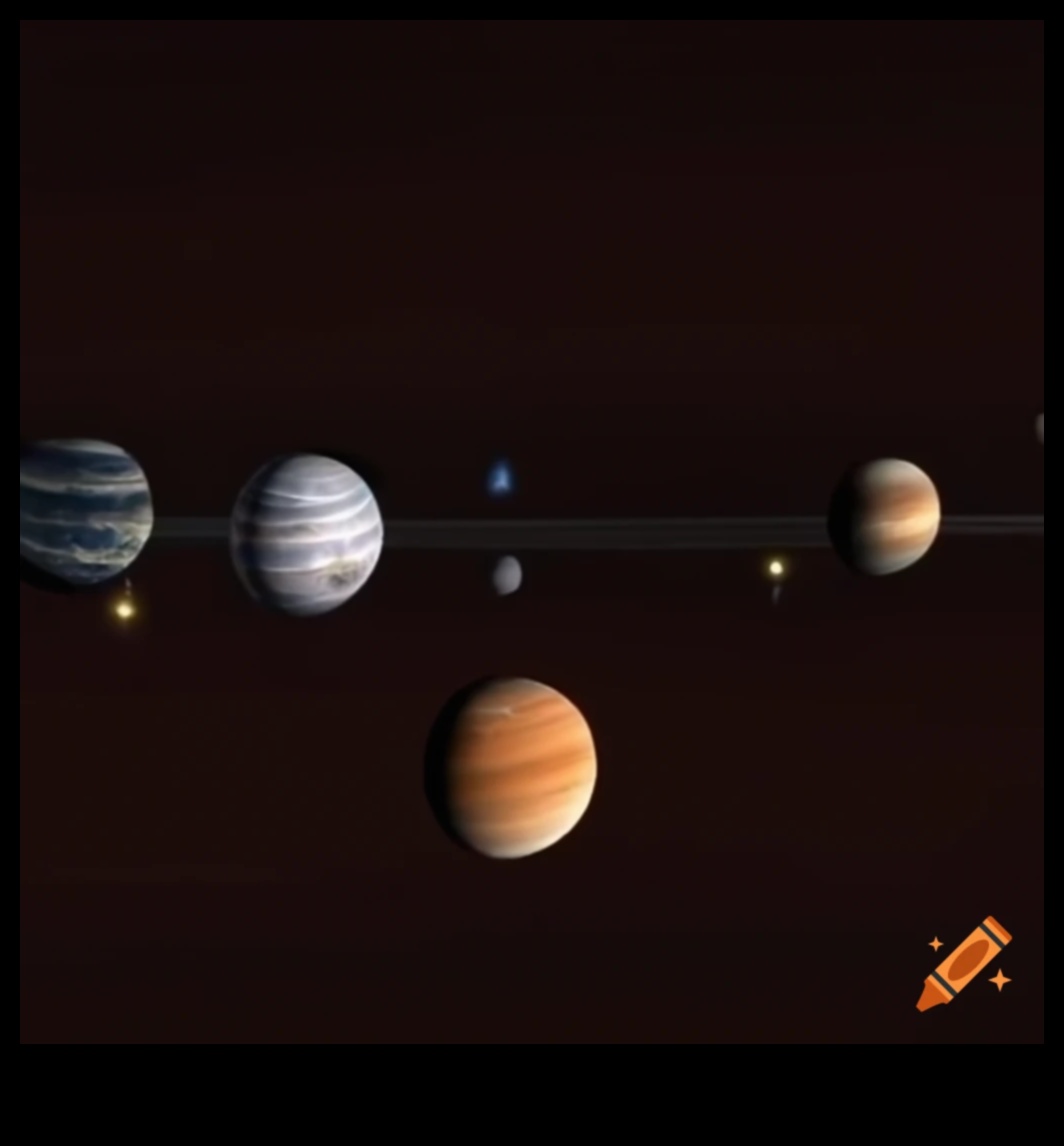 Baletul cosmic Dansul planetelor din minunatul nostru sistem solar 3 Balet cosmic: Planete dansante în sistemul nostru solar minunat