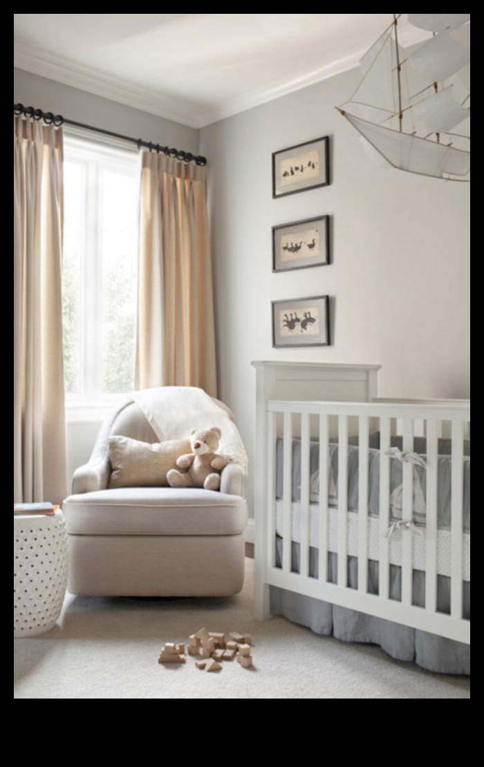 Spații liniștitoare: crearea unor medii liniștite pentru dezvoltarea bebelușului