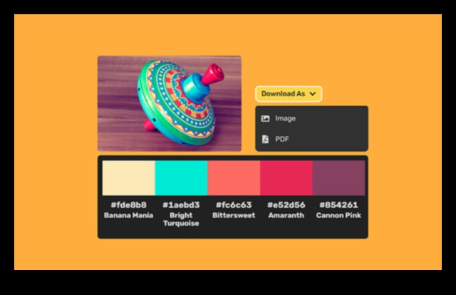 Creații colorate: puterea paletei în instrumentele de design