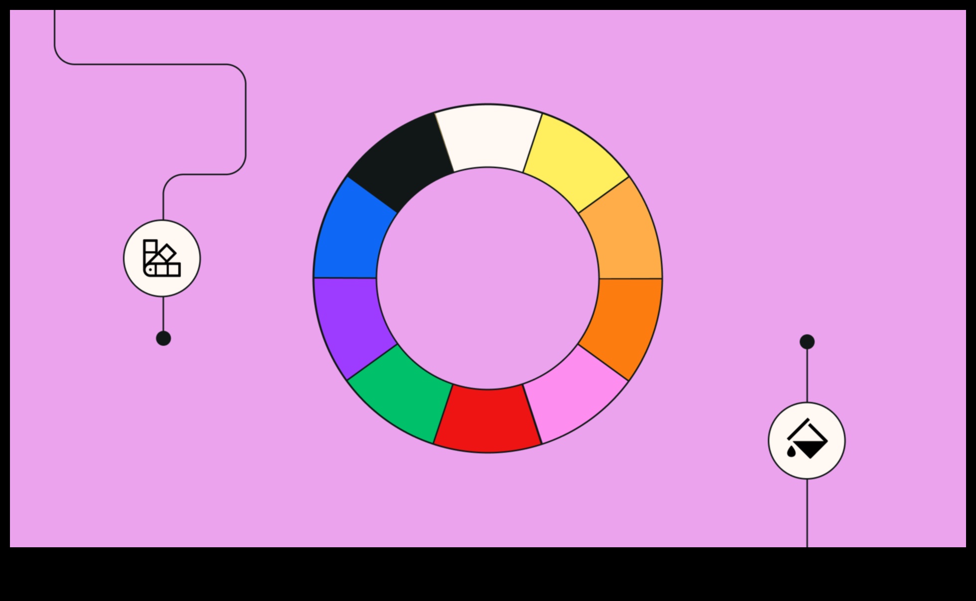 Creații colorate: puterea paletei în instrumentele de design