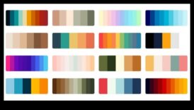 Creații colorate: puterea paletei în instrumentele de design