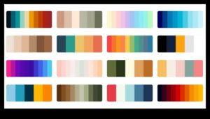 Creații colorate: puterea paletei în instrumentele de design