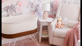 Bouncing Blossoms: decor floral jucăuș pentru pepinieră, având în vedere sănătatea