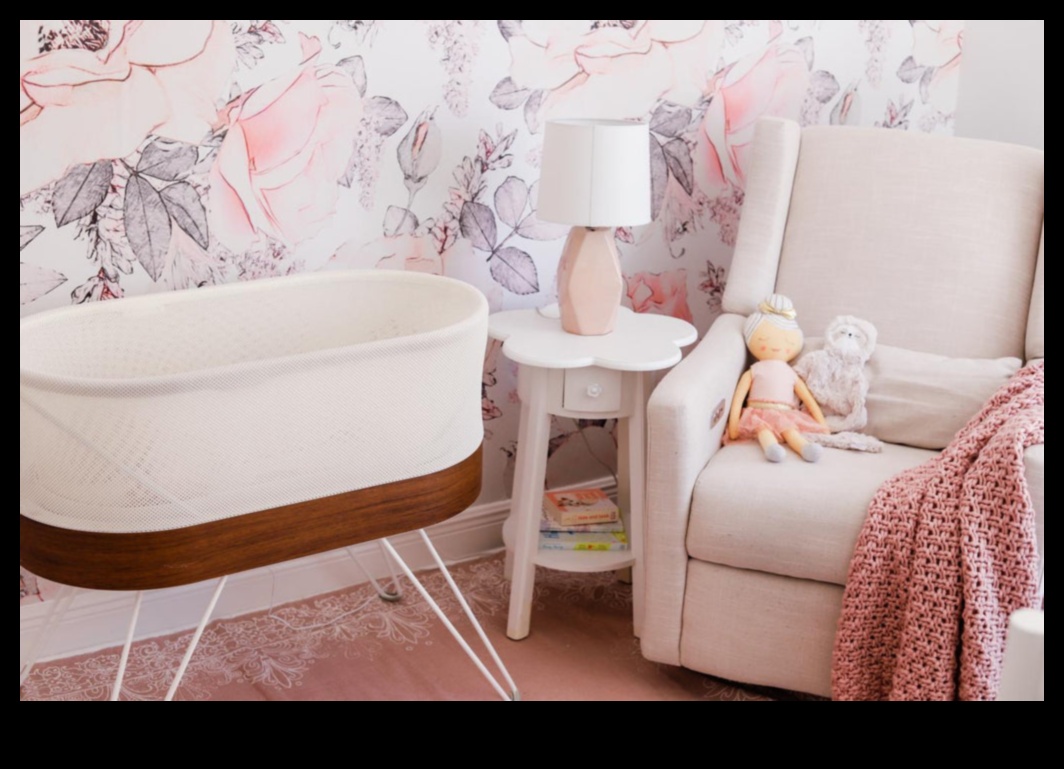 Bouncing Blossoms: decor floral jucăuș pentru pepinieră, având în vedere sănătatea